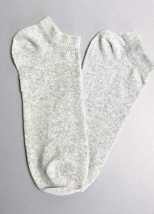 Бокс подарунковий із жіночими шкарпетками 16 пар, р 36-40 р, короткі, літо сірі6 фото