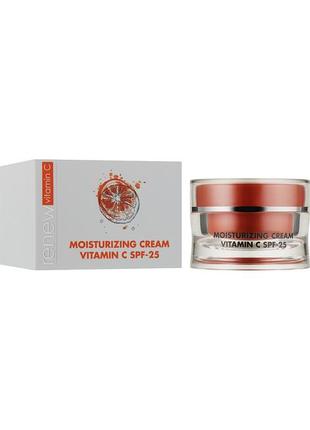 Renew крем антиоксидант з активним вітаміном с spf 25 moisturising cream vitamin c spf 25 50 мл