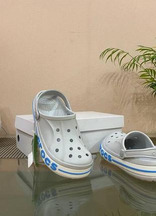 Crocs (сіро-білі)3 фото