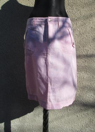 Льняная юбка