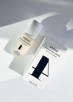 Verso hydration serum увлажняющая сыворотка для лица с ниацинамидом