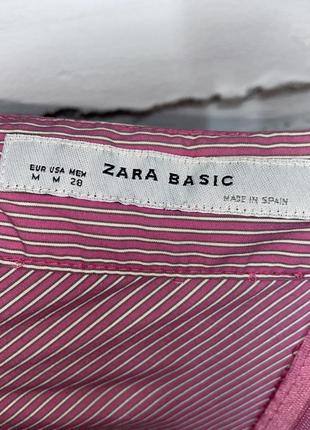 Сукня в смужку zara basic5 фото