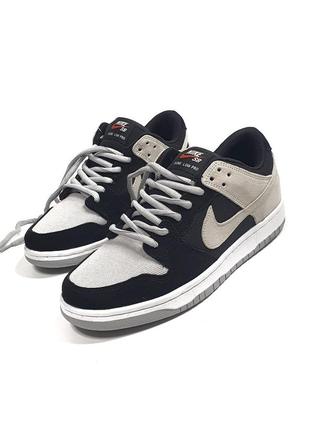 Nike sb dunk low кроссовки мужские кожа/текстиль