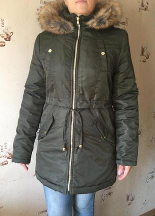Нова парка пальто розмір s жіноче пальто куртка осіння демісезон