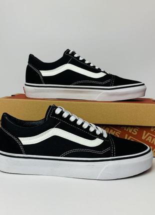 Замшеві, чорні кеди vans old skool , натуральна замша , накладений платіж