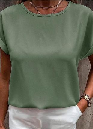 Женская блузка футболка оверсайз, 9 цветов, норма и батал
