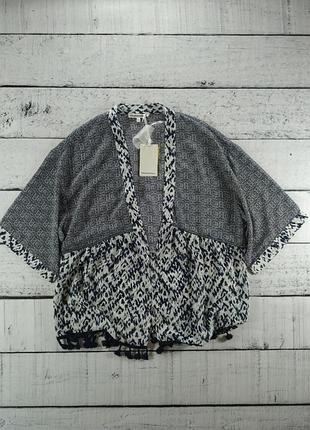 Шифонова накидка тонкий кардиган без застібок tramontana