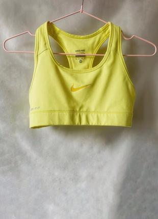 Спортивный топ nike, топ nike pro dri fit размер xs2 фото