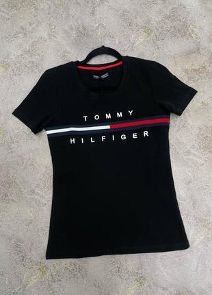 💜є наложка 💜жіноча  футболка  "tommy hilfiger "💜lux якість 💜
