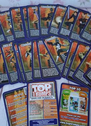 Карточки marvel от top trumps картки star wars narnia3 фото