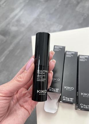 Стик-скульптор для контурирования лица kiko milano sculpting touch creamy stick contour