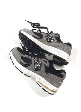 New balance 2002r кроссовки мужские замш/сетка