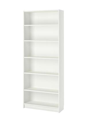 Стеллаж, белый, 80x28x202 см, книжный шкаф  ikea billy билли