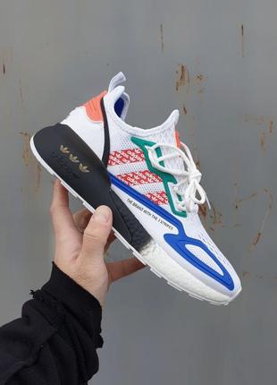 Adidas zx 2k boos кросівки чоловічі із сіткою, літні