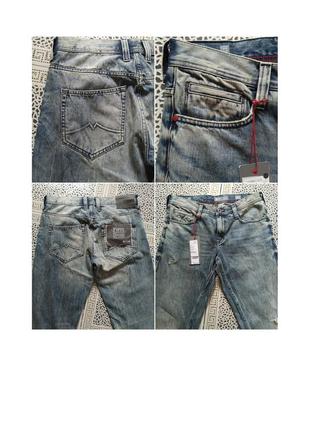 Новые мужские мега крутые джинсы mustang размер 32/34