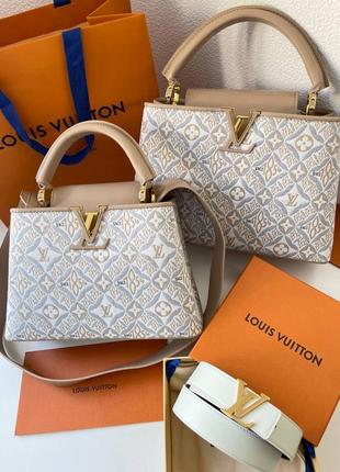 Сумка-луї віттон louis vuitton capucines mini