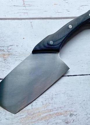 Кухонний ніж-сокирка (тесак) goldsun для м'яса 26см1 фото