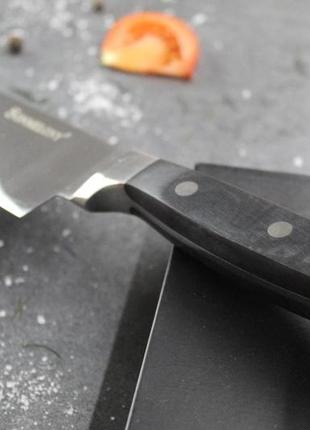 Нож шеф-повара sonmelony универсальный поваренный поваренный 32 см3 фото