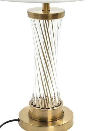 Настольная лампа altalusse inl-5140t-01 white gold е27 1х40вт