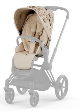 Набір текстилю для коляски cybex priam simply flowers beige (521002829)