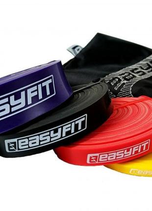 Резинки для фитнеса easyfit набор 1-45 кг (4 шт)