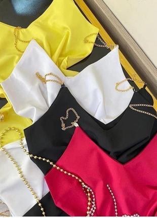 Женская блузка батал супер софт 50-52,54-56 беж,черн,бел,желт,малина7 фото