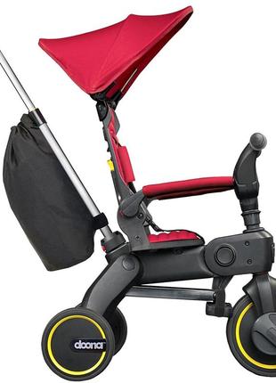 Складной трехколесный велосипед doona liki trike s3 flame red2 фото