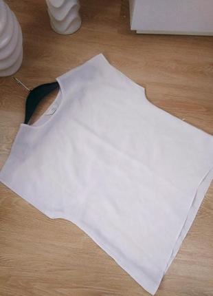 Белая футболка блуза2 фото