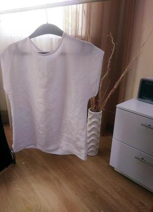 Белая футболка блуза3 фото