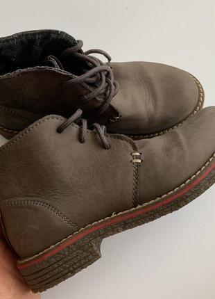 Демисезонные осенние весенние ботинки в школу, кожа обувь осень, 31 размер5 фото