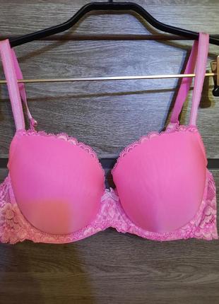 Шикарный бюстгальтер dream angels lined demi/. demi buste double 36c, 80с, может быть на 80в