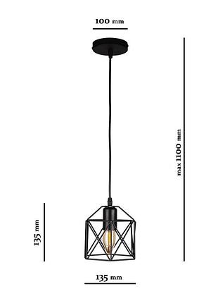 Loft подвес levistella 756pr101f-1 bk