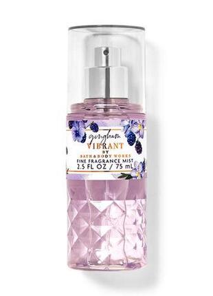 Парфумований міні міст спрей для тіла gingham vibrant bath and body works