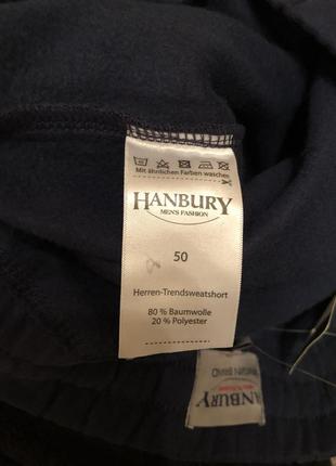 Шорты из трикотажа трёхнитка с начесом hanbury (германия🇩🇪)4 фото