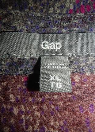 Шифонова блуза gap p.xl3 фото