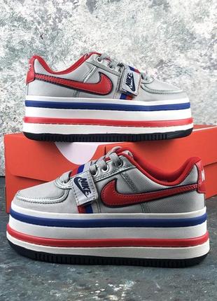 Женские стильные кроссовки \кеды найк nike vandal 2k silver.2 фото