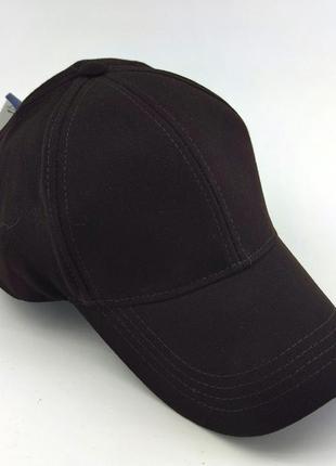 Бейсболка мужська кепка 54-58 розмір каттон низька посадка2 фото
