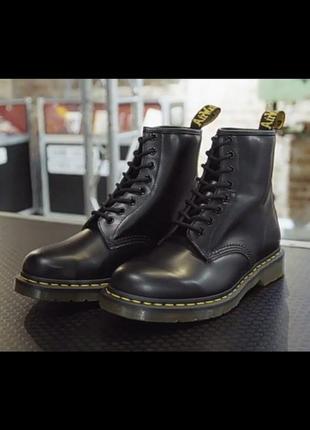 Черевикам dr. martens 1460 black smooth1 фото