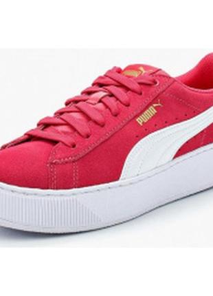 Замшеві кеди puma vikky platform р. 39 оригінал розпродаж1 фото