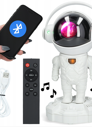 Проектор star astronaut с динамиком bluetooth астронавт