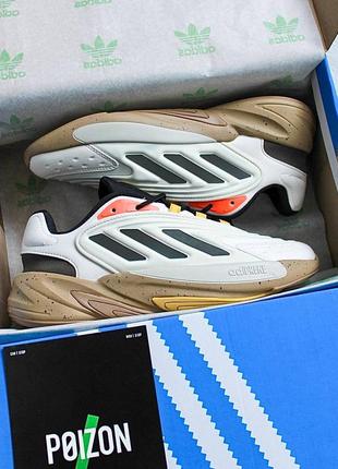Adidas ozelia originals white-orange8 фото