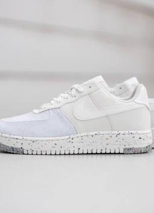 Кроссовки nike air force 1 crater'summit white'7 фото