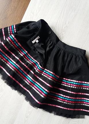 Нарядная юбочка marks &amp; spencer 7