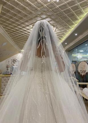 Роскошное свадебное платье🤍👰🏻‍♀️