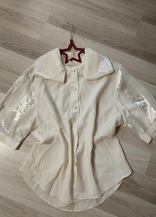 Красива шифонова блуза сорочка