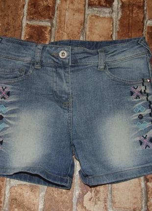 Шорты джинсовые девочке 11 - 12 лет denim co 2