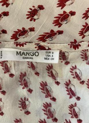 Тонка літня сукня максі mango на запах 44 р.6 фото