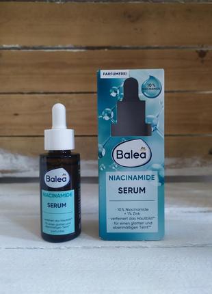 Сироватка із ніацинамідом 10% від balea
