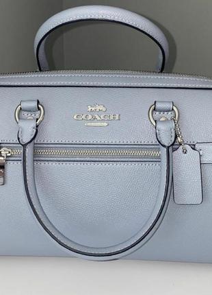 Coach rowan satchel 79946, оригінал7 фото