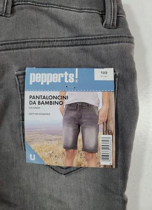 Штаны для мальчика серые джинс3 фото